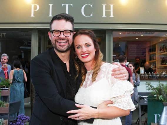 Kenny and Lucy Tutt, co-owners of Pitch