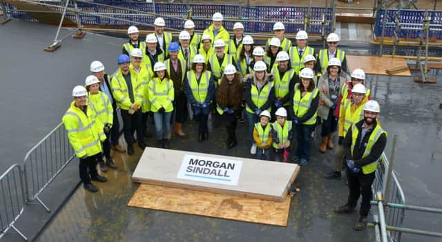 A key milestone in the construction of a new state-of-the-art primary and nursery school in Hailsham has been celebrated with a traditional topping out ceremony.

Main contractor Morgan Sindall Construction marked the milestone with school staff, and parents, governors and students from Hailsham Community College Academy Trust. SUS-190617-121736001