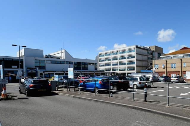 Worthing Hospital was one of two hospitals in Sussex affected by the outbreak