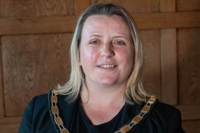 The mayor of Littlehampton, Tracey Baker. Picture: Scott Ramsey SUS-190522-112535001