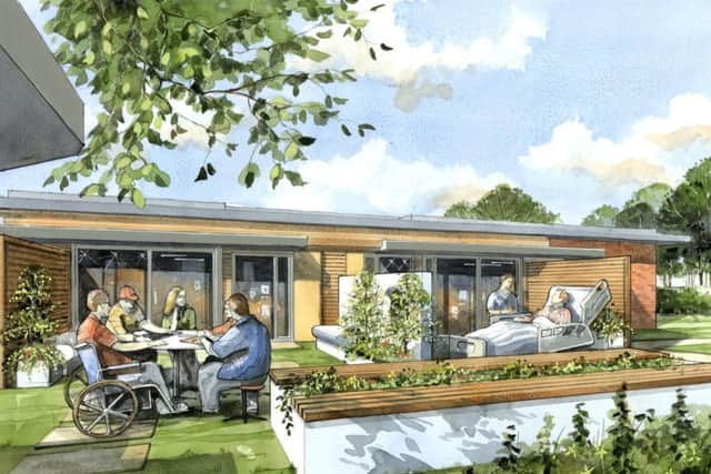 Another artist's impression of the new hospice