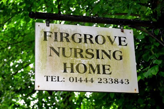 Firgrove Nursing Home in Burgess Hill has been put in special measures