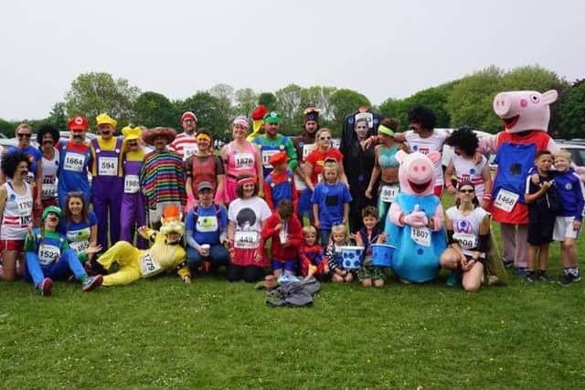 Dexter inspired a team to compete in the Bognor Prom 10k last month for the Dash4Dexter campaign