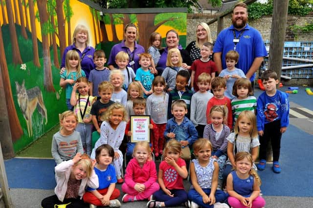 Sunshine Day Nursery in Shoreham, Herald and Gazette Nursery of the Year 2019. Picture: Steve Robards SR1916115