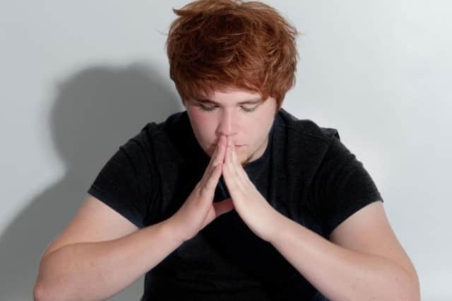 Kieran as Ed Sheeran