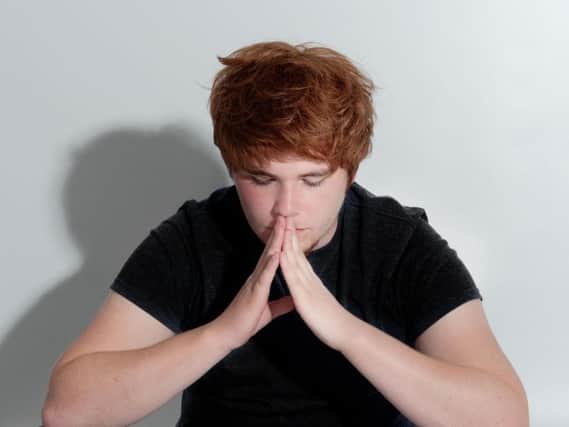 Kieran as Ed Sheeran