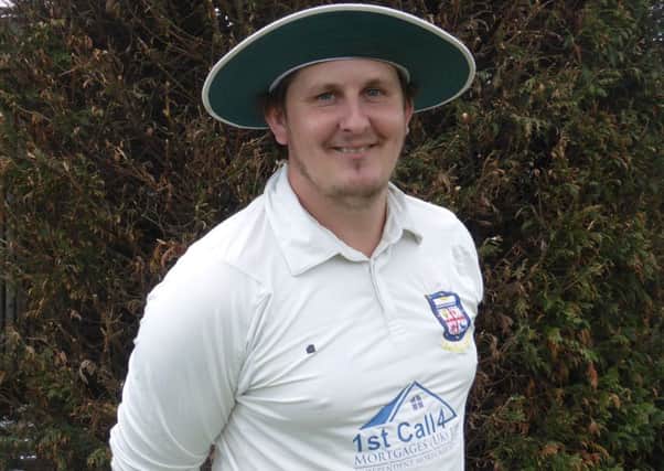 Bexhill Cricket Club captain Johnathan Haffenden