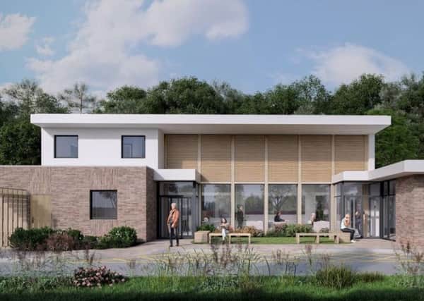 An artists' impression of The Hub at Rye Hill