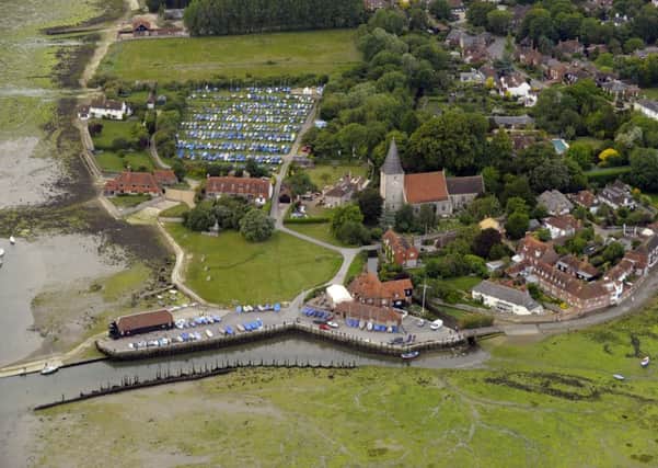 Aerial view of Bosham. Picture: Allan Hutchings