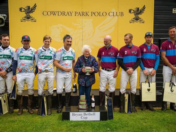 The finalists in the Bryan Bethell Cup / Picture by Mark Beaumont