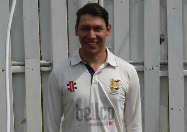 Ricardo De Nobrega scored his maiden Hastings Priory Cricket Club hundred against St James's Montefiore