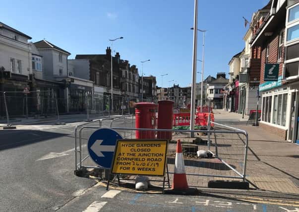 Hyde Gardens in Eastbourne is closed for five weeks