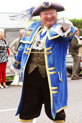 Town crier Bob Smytherman will be at the event