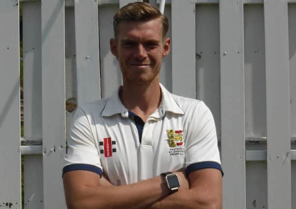 Adam Barton took three wickets in Hastings Priory Cricket Club's draw away to St James's Montefiore