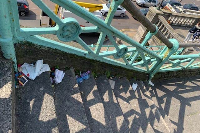 Rubbish In Kemp Town