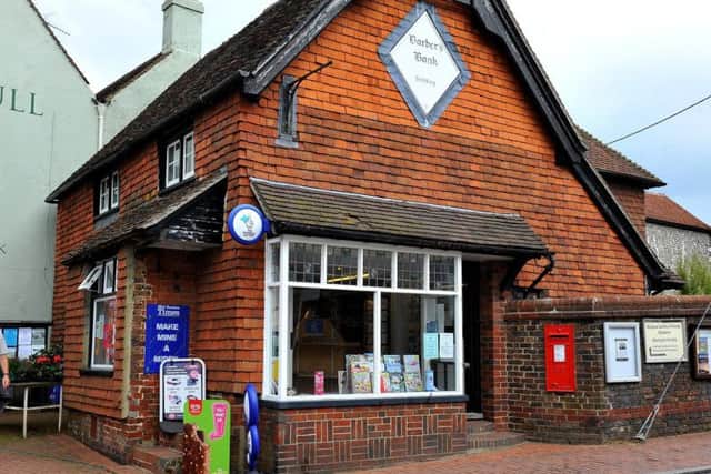 Ditchling Post Office was also targeted. Photo by Steve Robards
