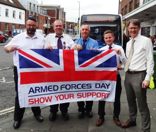 Stagecoach South is offering free travel to Armed Forces personnel with a valid ID on Armed Forces day this Saturday