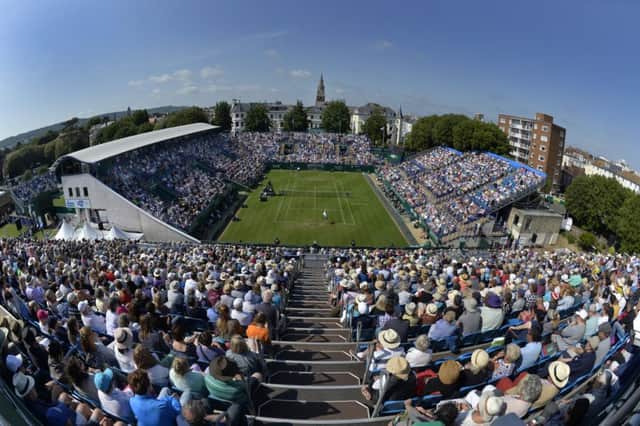 Nature Valley International Tennis Tournament at Devonshire Park, Eastbourne (Photo by Jon Rigby) SUS-190627-110458002