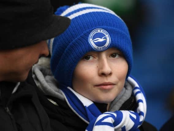 Brighton fans will be wearing woolly hats and scarfs before you know it