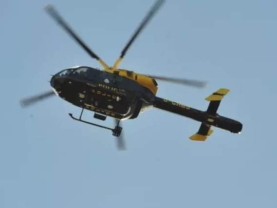 National Police Air Service (NPAS) helicopter