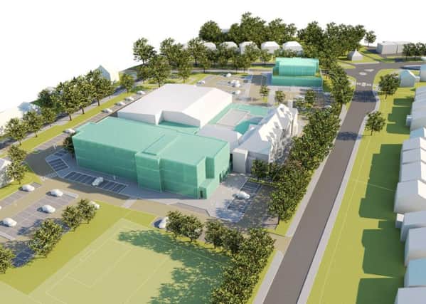 Plans for a new health hub and redevelopment of the Downs Leisure Centre site