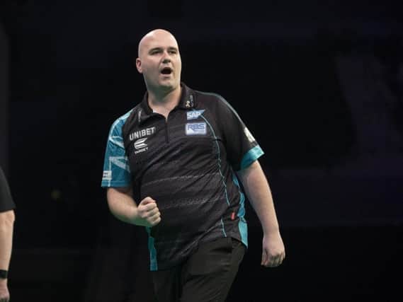 2018 World Darts Championship winner Rob Cross. Picture by Lawrence Lustig