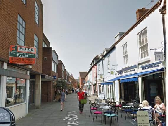 Crane Street, Chichester. Picture via Google Streetview