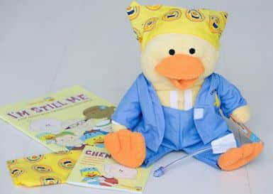 Give A Duck is a UK childrens cancer charity, set up to help Gabes Chemo Duck Program spread its wings