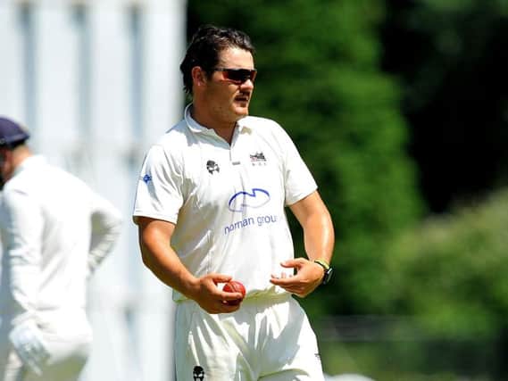 Ben Manenti finished with figures of 3-48 for Roffey against Cuckfield on Saturday. All pictures by Steve Robards