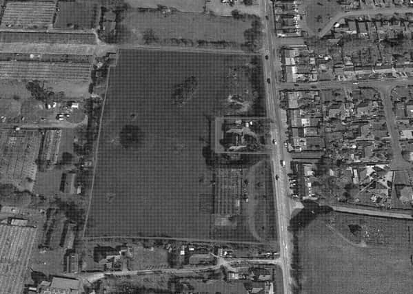 Aerial photo of Wings Nursery site in Woodgate