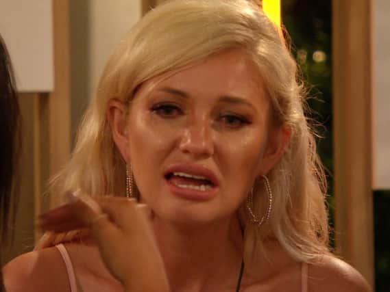 Amy was left in tears after Wednesdays episode. Picture: ITV