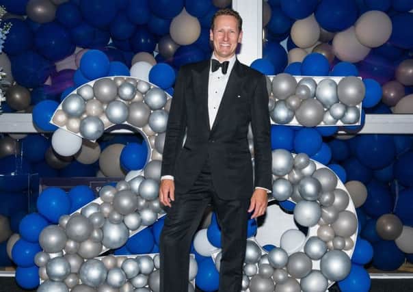 Brendan Cole added a little stardust at the awards