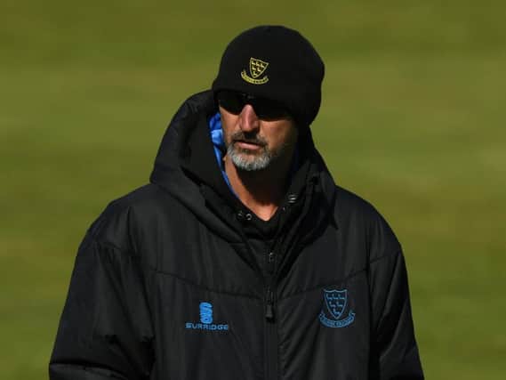 Sussex coach Jason Gillespie (Photo by Stu Forster/Getty Images)