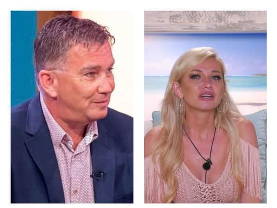 Ian Hart, left, and Amy Hart. Pictures: ITV