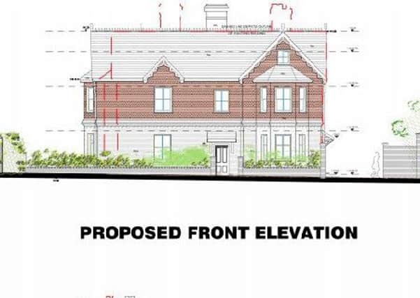 Plans for eight flats, replacing an Edwardian property, have been approved