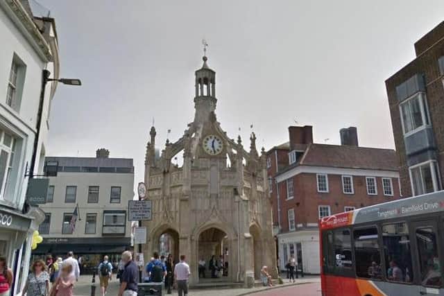 Market Cross in Chichester city centre. Picture via Good Streetview