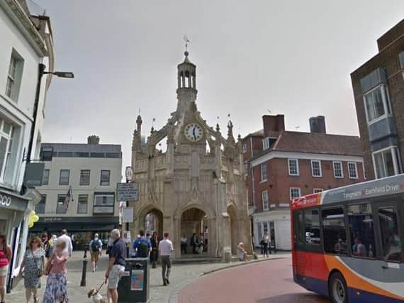 Market Cross in Chichester city centre. Picture via Good Streetview