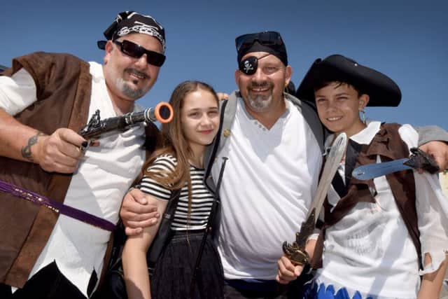 Hastings Pirate Day 2018. SUS-180715-143327001