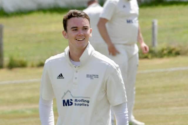Joel Lewis ended with bowling figures of 3-31 for Broadwater before making 20