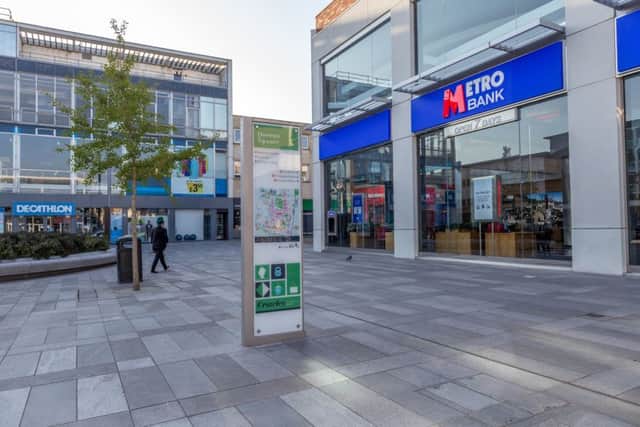 Metrobank in Queens Square, Crawley