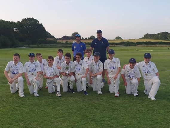 Worthing under-13s are county final winners