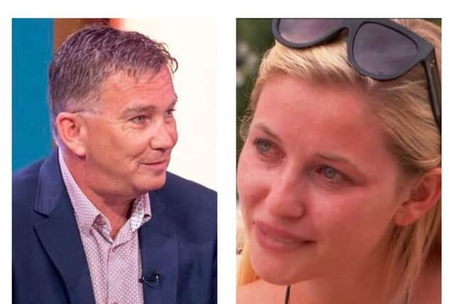 Ian Hart has spoken out after his daughter Amy's exit from Love Island. Pictures: ITV