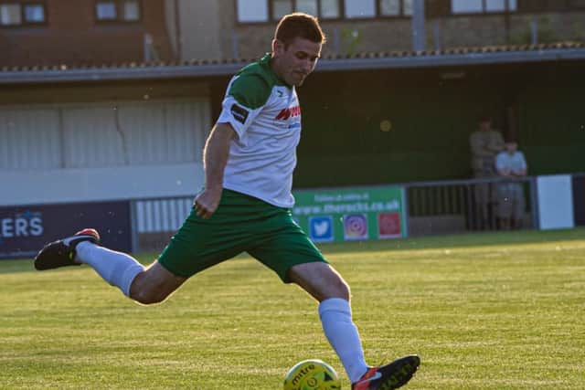 James Crane is back in white and green / Picture by Tommy McMillan