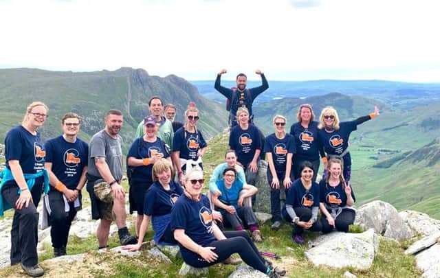 A group of 18 trekkers took on the 5 Peaks Challenge in the Lake District in aid of St Catherine's Hospice O208BvI9jDX5b2yaF0lr