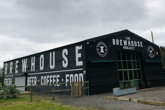 The Brewhouse Project's signs
