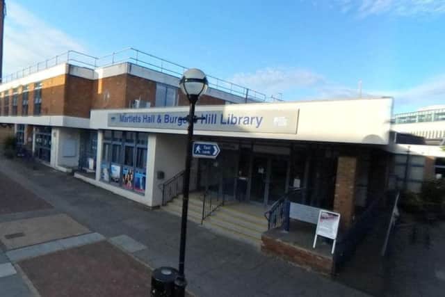 The Burgess Hill Library has banned a Christian group. Picture: Google