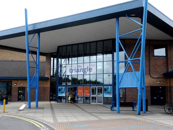 The Triangle leisure centre in Burgess Hill. Photo by Steve Robards