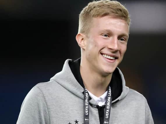 Ross McCrorie awaits his Pompey debut - will it come at Bognor? Picture by Getty Images