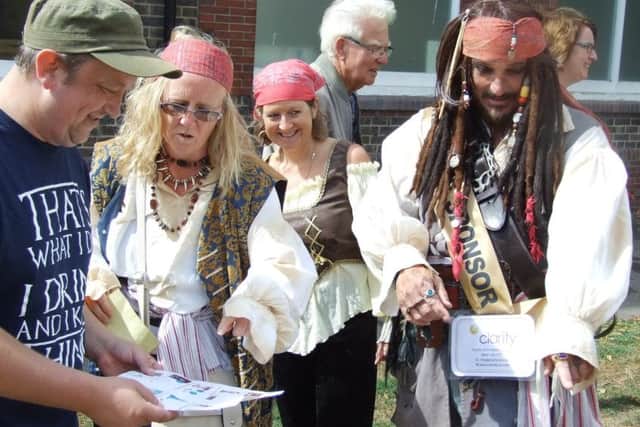 Pirates of the Caribbean look-alikes at last years Shoreham Star Trail