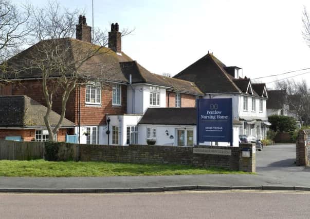Pentlow Nursing Home in Summerdown Road, Eastbourne (Photo by Jon Rigby) SUS-191103-113955008